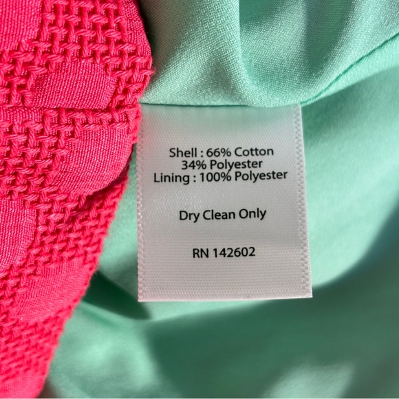 Sail To Sable Women’s Coral Dot Short Sleeve Shift Dress Size 8 - Picture 6 of 7